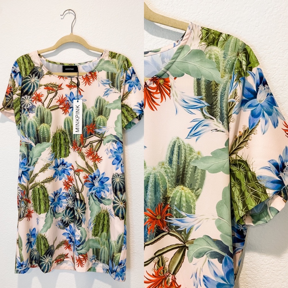 Such a Prick Printed Tee Dress